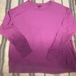 Two boutique tops size large: splendid and toad & co.
